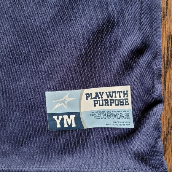 Upward Sports Reversible Blue Soccer Jersey Size Youth Medium - Picture 4 of 10